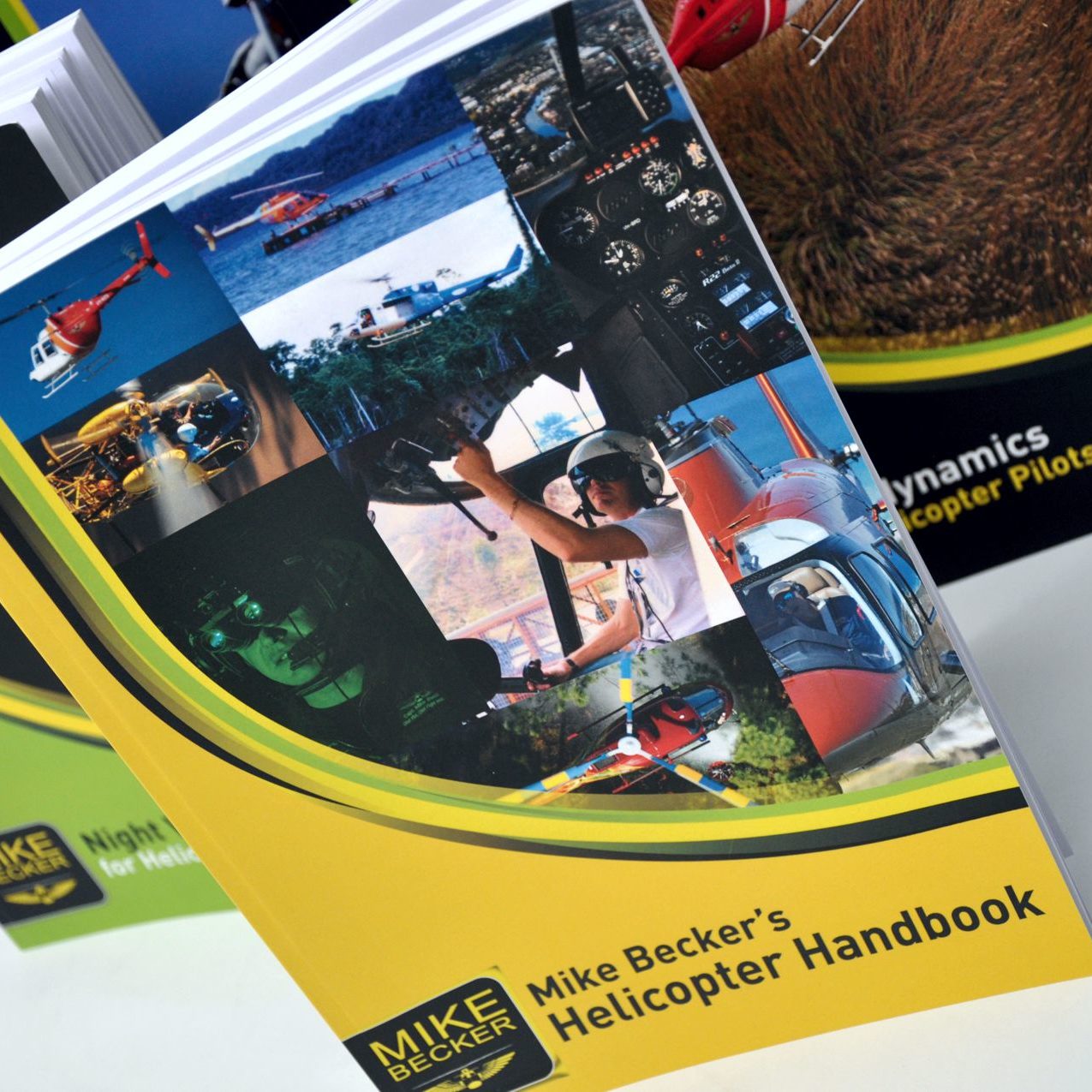 Mike Becker's for Helicopter Pilots training reference and theory books