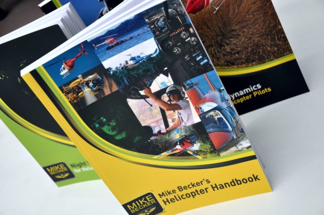 Mike Becker's for Helicopter Pilots training reference and theory books